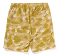 A BATHING APE COLOR CAMO SHARK SWEAT SHORTS