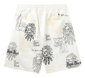 A BATHING APE BAPE BAPE BLACK BAPE GRAPHIC STITCH SHORTS