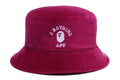 A BATHING APE ONE POINT BUCKET HAT