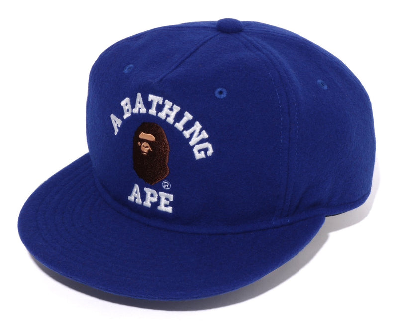 A BATHING APE COLLEGE WOOL CAP