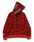 A BATHING APE JAPAN LIMITED COLLECTION BAPE STORE RAKUTEN SEPARATE SHARK FULL ZIP HOOFIE