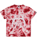 A BATHING APE BAPE KIDS SHARK TIE DYE TEE