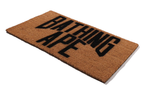 A BATHING APE BATHING APE LOGO DOORMAT