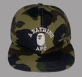 A BATHING APE GORE-TEX WIND STOPPER 1ST CAMO PANEL CAP