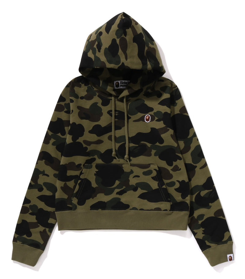 A BATHING APE Ladies' 1ST CAMO PULLOVER HOODIE