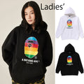 A BATHING APE Ladies' CRYSTAL APE HEAD OVERSIZED PULLOVER HOODIE