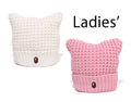 A BATHING APE Ladies' CAT EAR KNIT CAP