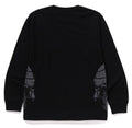 A BATHING APE JAPANESE TATTOO SIDE BIG APE HEAD L/S TEE