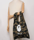 A BATHING APE BAPE x NANGA 1ST CAMO POCKETABLE ECO BAG