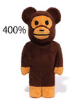 A BATHING APE BAPE x MEDICOM TOY BABY MILO COSTUME VER. BE@RBRICK 400%