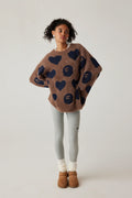 A BATHING APE Ladies' I LOVE BAPE MONOGRAM WOOL MIX SWEATER