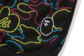 A BATHING APE Ladies' NEON CAMO JACQUARD TRACK SHORTS