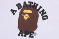 A BATHING APE BAPE KIDS COLLEGE LAYERED SLEEVES RELAXED FIT LS TEE