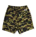 A BATHING APE 1ST CAMO BATHING APE LOGO SHORTS