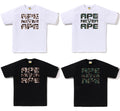 A BATHING APE TRIAL CAMO ASNKA TEE