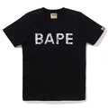 A BATHING APE Ladies' NEON CAMO GLITTER BAPE TEE