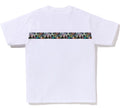 A BATHING APE FLORAL CAMO TAPE TEE