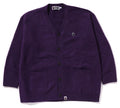 A BATHING APE ONE POINT HAIRLY YARN CARDIGAN