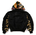 A BATHING APE Ladies' SHARK HOODIE MA-1 JACKET