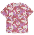 A BATHING APE Ladies' MAP CAMO OVERSIZED TEE