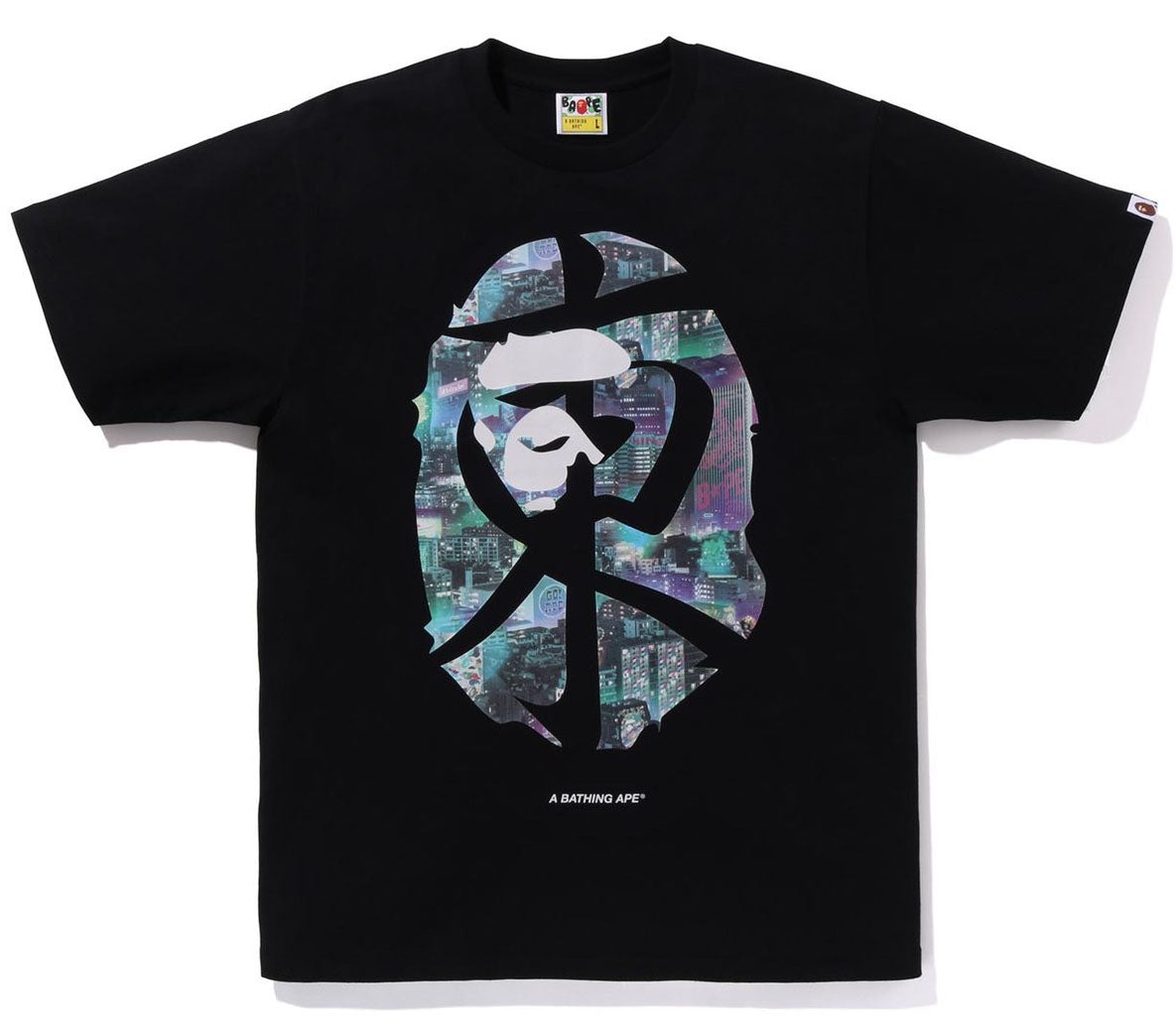 A BATHING APE NEON TOKYO TEE