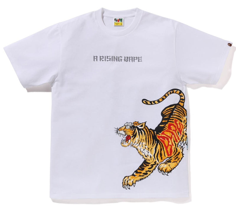 A BATHING APE TIGER AND DRAGON TEE