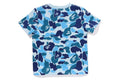 A BATHING APE Ladies' ABC CAMO COLLEGE MINI TEE