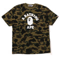 A BATHING APE Ladies' 1ST CAMO COLLEGE OVERSIZED TEE