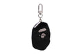 A BATHING APE APE HEAD FAUX FUR KEYCHAIN