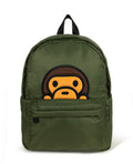 A BATHING APE BABY MILO STORE BABY MILO MEDIUM BACKPACK