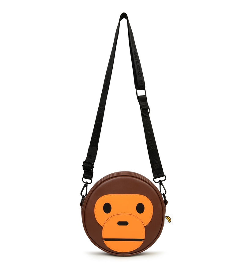 A BATHING APE BABY MILO STORE BABY MILO SHOULDER BAG