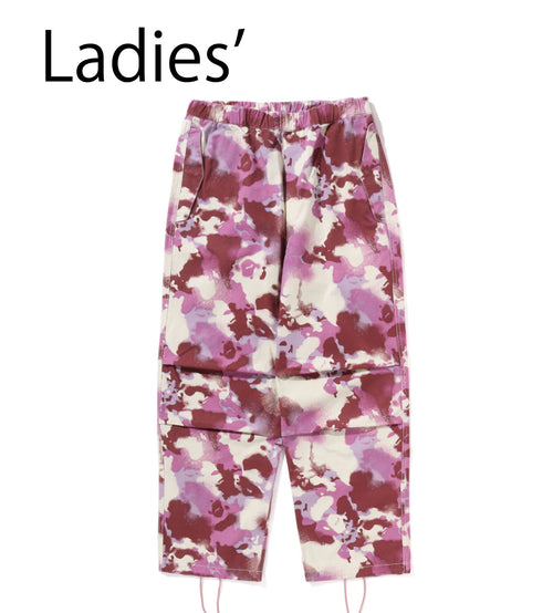 A BATHING APE Ladies' MAP CAMO ARMY PANTS