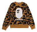 A BATHING APE Ladies' 1ST CAMO BY BATHING APE CREWNECK SWEAT SHIRT