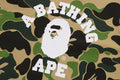 A BATHING APE Ladies' ABC CAMO COLLEGE MINI TEE