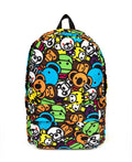 A BATHING APE BABY MILO STORE BABY MILO ALL SAFARI LARGE BACKPACK