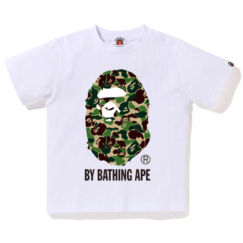 A BATHING APE BAPE KIDS ABC CAMO MILO BY BATHING APE TEE