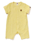 A BATHING APE BAPE KIDS ALL BABY MILO PILE ROMPERS