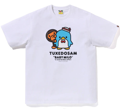 A BATHING APE BABY MILO x SANRIO TUXEDOSAM TEE