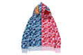 A BATHING APE ABC CAMO SEPARATE SHARK FULL ZIP HOODIE