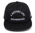 A  BATHING APE BAPE x NBHD PANEL CAP