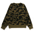 A BATHING APE Ladies' 1ST CAMO BY BATHING APE CREWNECK SWEAT SHIRT