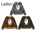 A BATHING APE Ladies' 1ST CAMO BY BATHING APE CREWNECK SWEAT SHIRT