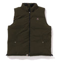 A BATHING APE 1ST CAMO REVERSIBLE DOWN VEST