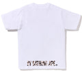 A BATHING APE TRIAL CAMO APE FACE STA TEE