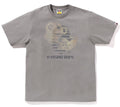 A BATHING APE TIGER AND DRAGON APE HEAD TEE