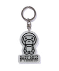 A BATHING APE GLOW IN THE DARK BABY MILO KEYCHAIN