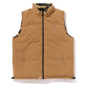 A BATHING APE 1ST CAMO REVERSIBLE DOWN VEST