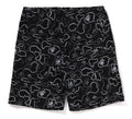 A BATHING APE NEON CAMO REGULAR FIT SWEAT SHORTS