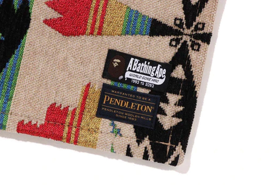 A BATHING APE BAPE x PENDLETON RUG MAT (S)