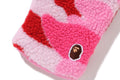 A BATHING APE Ladies' ABC CAMO BOA MITTENS